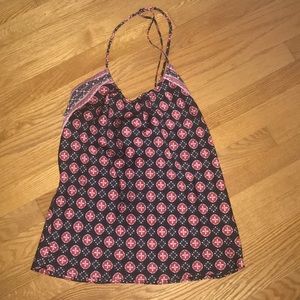 Ann Taylor Loft tie neck halter top small